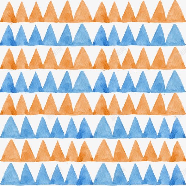 三角形底纹png免抠素材_88icon https://88icon.com 几何图形 平铺底纹 橘色图形 水彩底纹 水彩笔触底纹 蓝色图形
