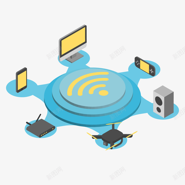 wifi矢量图ai免抠素材_88icon https://88icon.com PNG免扣图下载 WIFI图案 互联网 信号 拍摄 无人机 无人机演出 矢量图 网络 航模 装饰 高空航拍