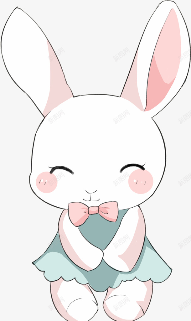 可爱的兔子宠物元素png免抠素材_88icon https://88icon.com q版兔子 兔子 兔子简笔画 可爱 宠物 新年兔子 穿衣服的兔子 迷人