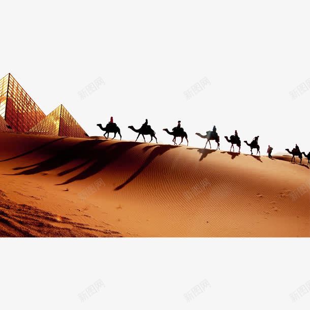 金字塔沙漠骆驼图png免抠素材_88icon https://88icon.com 免抠图 沙漠 沙漠天空 金字塔 驼免