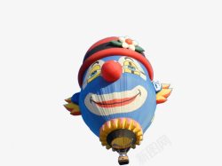 滑稽的小丑小丑气球高清图片