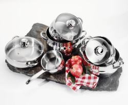 不锈钢蒸笼锅精美厨房用品用具高清图片