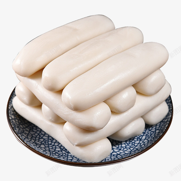 水磨白年糕条特写png免抠素材_88icon https://88icon.com 产品实物 余姚年糕 免抠PNG 年糕 手工年糕 水磨白年糕条特写 米糕