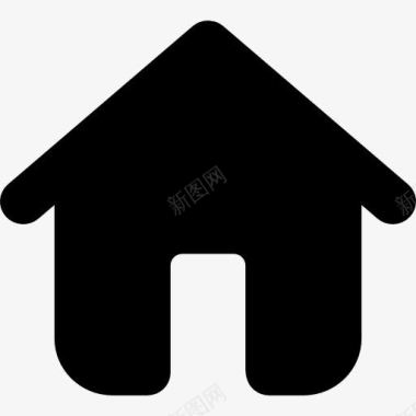 家居黑建筑符号图标图标