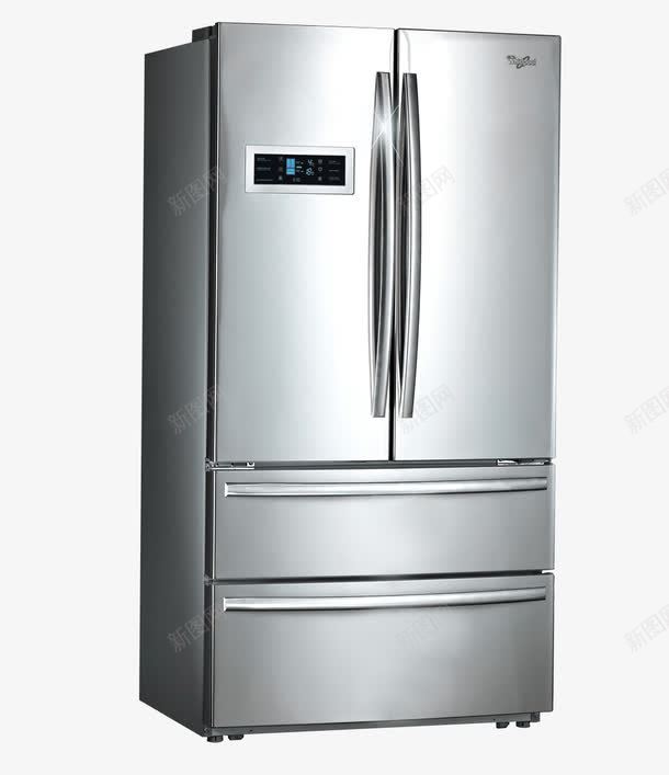 实物冰箱png免抠素材_88icon https://88icon.com 产品实物 冰箱 厨房 数字产品 数码家电 电子设备