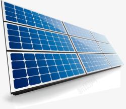 太阳能电池板矢量图素材