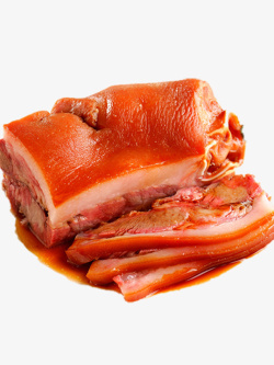 酱卤猪头肉素材