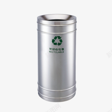 回收箱可回收再利用垃圾桶图标图标
