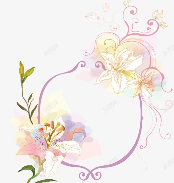 花纹边框png免抠素材_88icon https://88icon.com 创意 卡通 底纹 底纹边框 彩色 手绘花纹 手绘边框 日本 流行相框 百合花 百合花框 百合边框 背景 花卉边框 花朵 花朵边框 花纹 花纹边框 花纹边框模板下载 花纹边框设计素材 花边花纹 设 边框图案 韩国