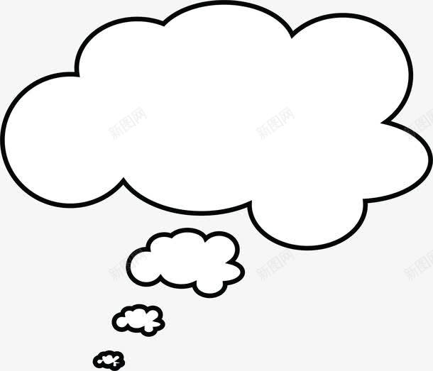 白云朵对话框png免抠素材_88icon https://88icon.com 云朵 云朵便签 对话 白色 聊天 说话