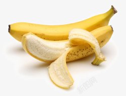 新鲜的香蕉水果素材