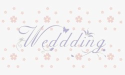 艺术展览wedding艺术字高清图片