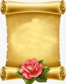 卷轴png免抠素材_88icon https://88icon.com 产品框 任务卡 古代卷书图 文字底板 文本框 玫瑰花 破旧感 破旧的卷轴 竖挂卷轴 美丽的玫瑰 藏宝图 藏宝图纸张