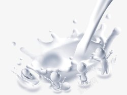 牛奶人物奶粉元素高清图片