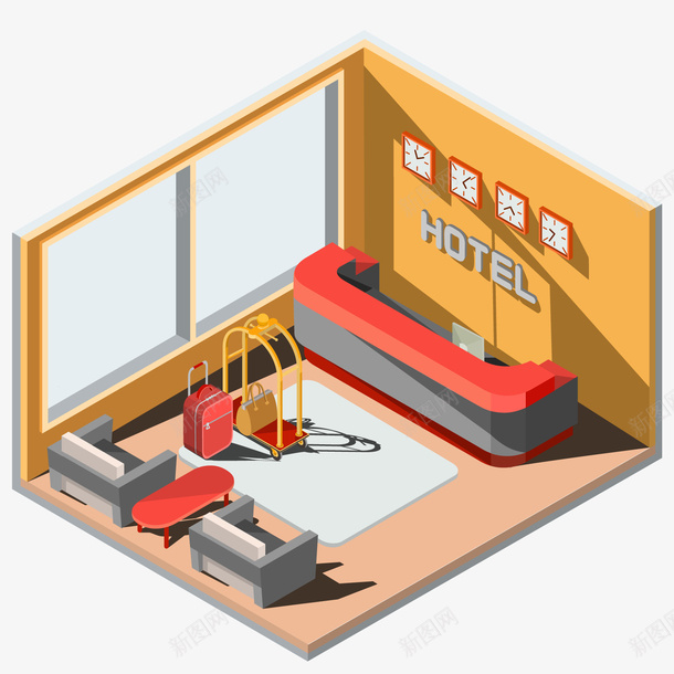 酒店png免抠素材_88icon https://88icon.com 3D PNG免抠图 PNG免抠图下载 hotel 住店 旅店 模型