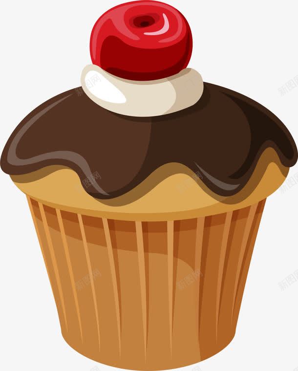 咖啡色卡通蛋糕png免抠素材_88icon https://88icon.com 卡通糕点 咖啡色蛋糕 甜品店 简约糕点 美食食物 装饰图案