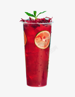 液体汞背景图片红色美丽的水果茶高清图片