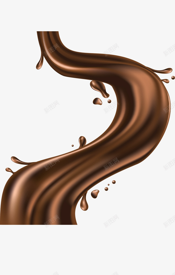 美味丝滑巧克力广告矢量图ai免抠素材_88icon https://88icon.com 丝滑巧克力 巧克力 巧克力广告 液体巧克力 矢量png 美味巧克力 矢量图