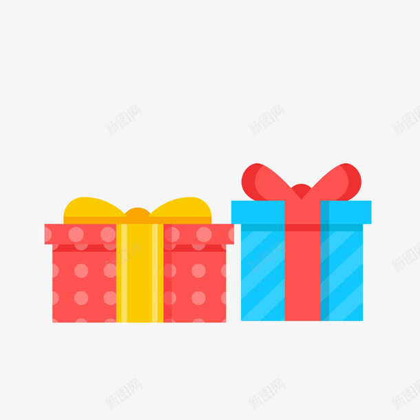 彩色卡通礼物盒png免抠素材_88icon https://88icon.com 卡通礼物盒 彩色 生日礼物 礼品盒 背景装饰