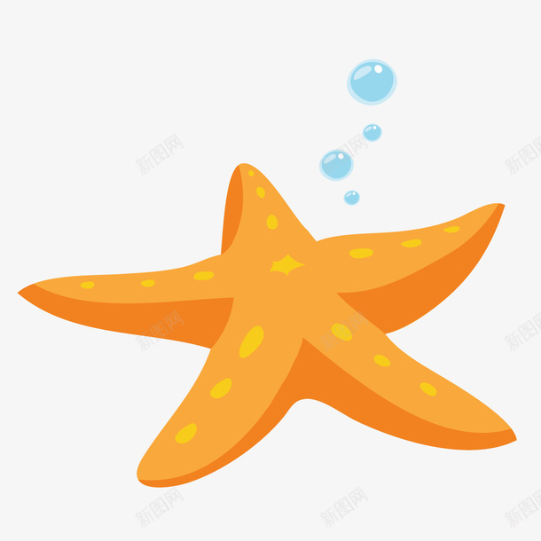 卡通海星矢量图ai免抠素材_88icon https://88icon.com 动植物类 图素 海底世界 海洋 海洋生物 矢量图 矢量海星 素描海星 自然 贝壳