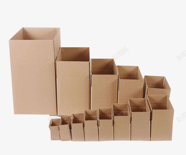 各种大小号的瓦楞纸箱png免抠素材_88icon https://88icon.com 包装箱 快递箱 瓦楞纸盒 纸盒 纸箱 货物包装箱