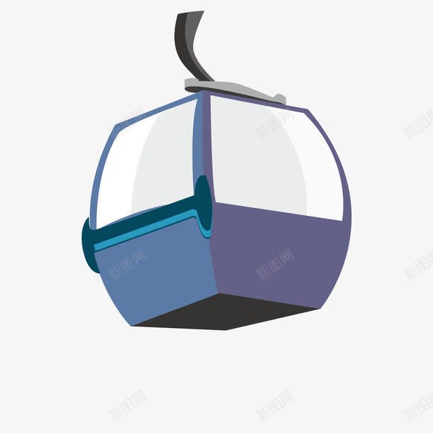 摩天轮车厢png免抠素材_88icon https://88icon.com 交通运输 吊车 摩天轮 缆车 航拍 蓝色 车厢 高空
