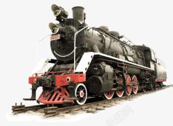 蒸汽火车头老式蒸汽火车高清图片