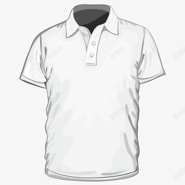 男士白色衬衫短袖png免抠素材_88icon https://88icon.com 上衣 半袖 手绘图 整齐的衬衫 男士短袖 短袖T恤 衣服 衬衫 领子