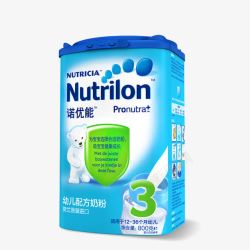 Nutrilon诺优能3段幼儿配方奶粉高清图片
