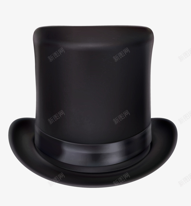 黑色帅气绅士爵士帽png免抠素材_88icon https://88icon.com 帅气帽子 爵士帽 绅士 装饰图案 贵族帽子 黑色帽子