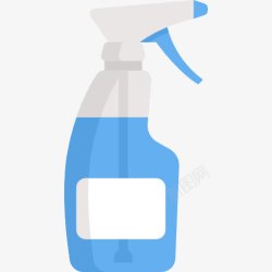 消毒剂窗户清洁工图标高清图片