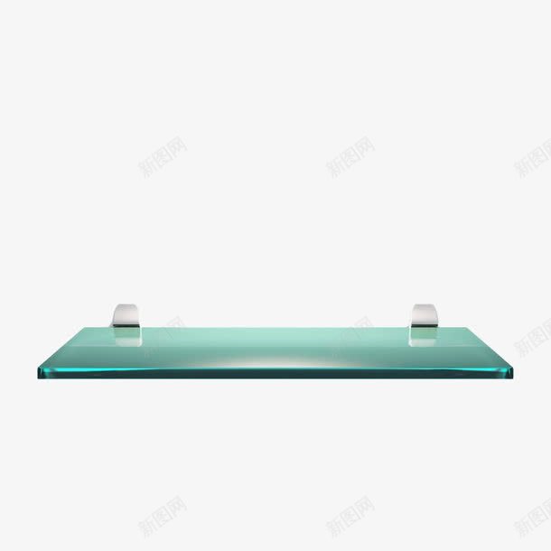 绿色透明玻璃板png免抠素材_88icon https://88icon.com 亚克力板 底托 托板 玻璃板 绿色 置物架 货架 透明