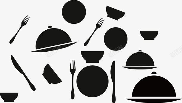 食物和饮料餐饮图标图标