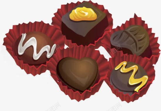 食物图标美食素描巧克力图标