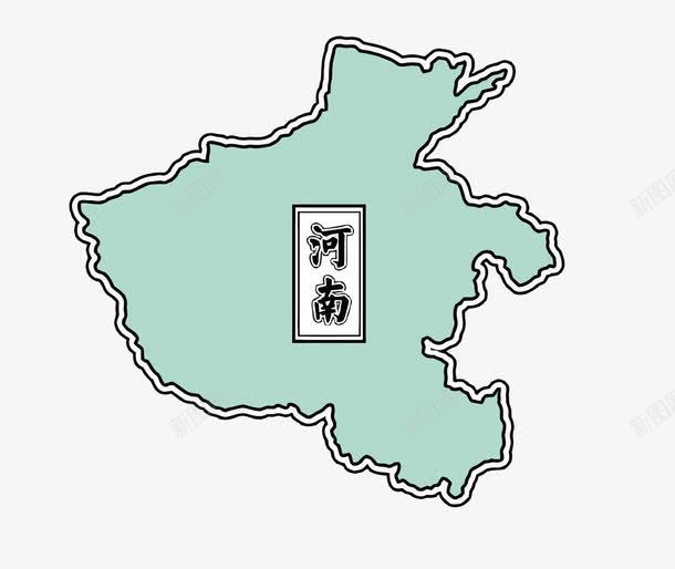 河南png免抠素材_88icon https://88icon.com 卡通 手绘 水彩 河南地图 河南矢量