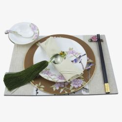 中国风碗筷中式餐具高清图片