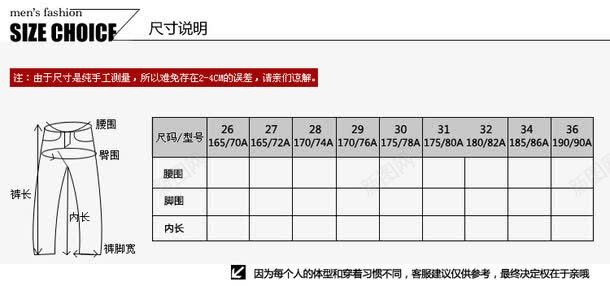 裤子尺码参照表png免抠素材_88icon https://88icon.com 产品规格 尺寸大小 尺寸说明 详情参数 详情尺码大小