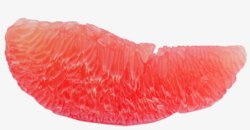 新鲜红心柚子果肉一瓣红肉柚子高清图片