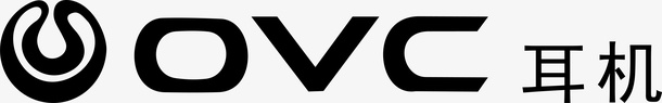 企业绿色OVC耳机logo图标图标