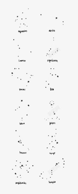 12星座山羊矢量图星座底纹高清图片