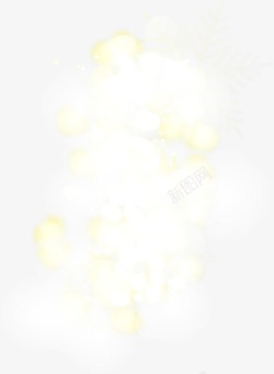 灯光光晕效果矢量图素材