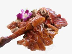 潮州传统卤水鹅肉素材