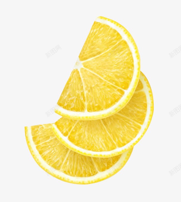 黄色柠檬切片png免抠素材_88icon https://88icon.com 切片 柠檬 黄色
