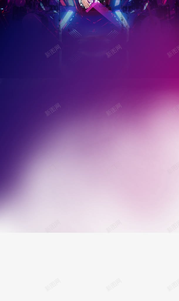 炫酷紫色蓝色光效png免抠素材_88icon https://88icon.com 紫色 色光