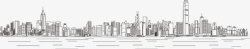 城市北京线稿线稿建筑高清图片