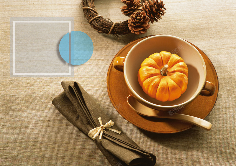 现代餐饮餐具艺术美食摆盘背景psd设计背景_88icon https://88icon.com 中餐 优雅 勺子 南瓜 商业 推广 文化 温暖 盘子 美食 背景 艺术 西餐 餐具 餐布 饮食