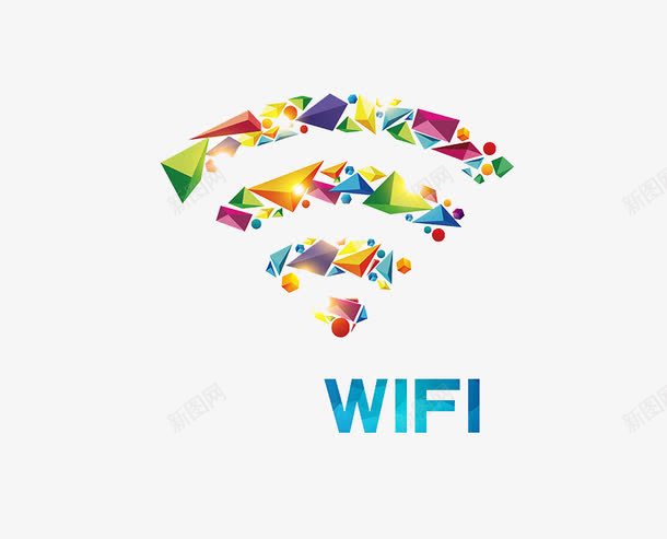 几何WIFIpng免抠素材_88icon https://88icon.com WIFI图案 开放网络 手绘无线网 无线覆盖 酒店无线标志