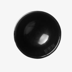 黑色碗黑色碗形高清图片