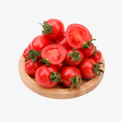 木盘里的水果小番茄19素材