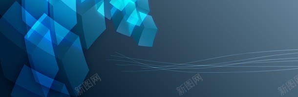 简约创意商务banner背景jpg设计背景_88icon https://88icon.com 不规则 多边形 广告 淘宝 电商 蓝色背景